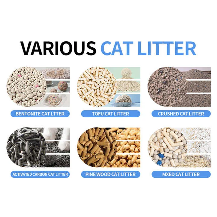 منتج جديد رمل القط كفاءة إزالة الروائح الكريهة الصخور البركانية مكسورة فضلات القططProduct Cat Sand Efficient Deodorization Volcanic