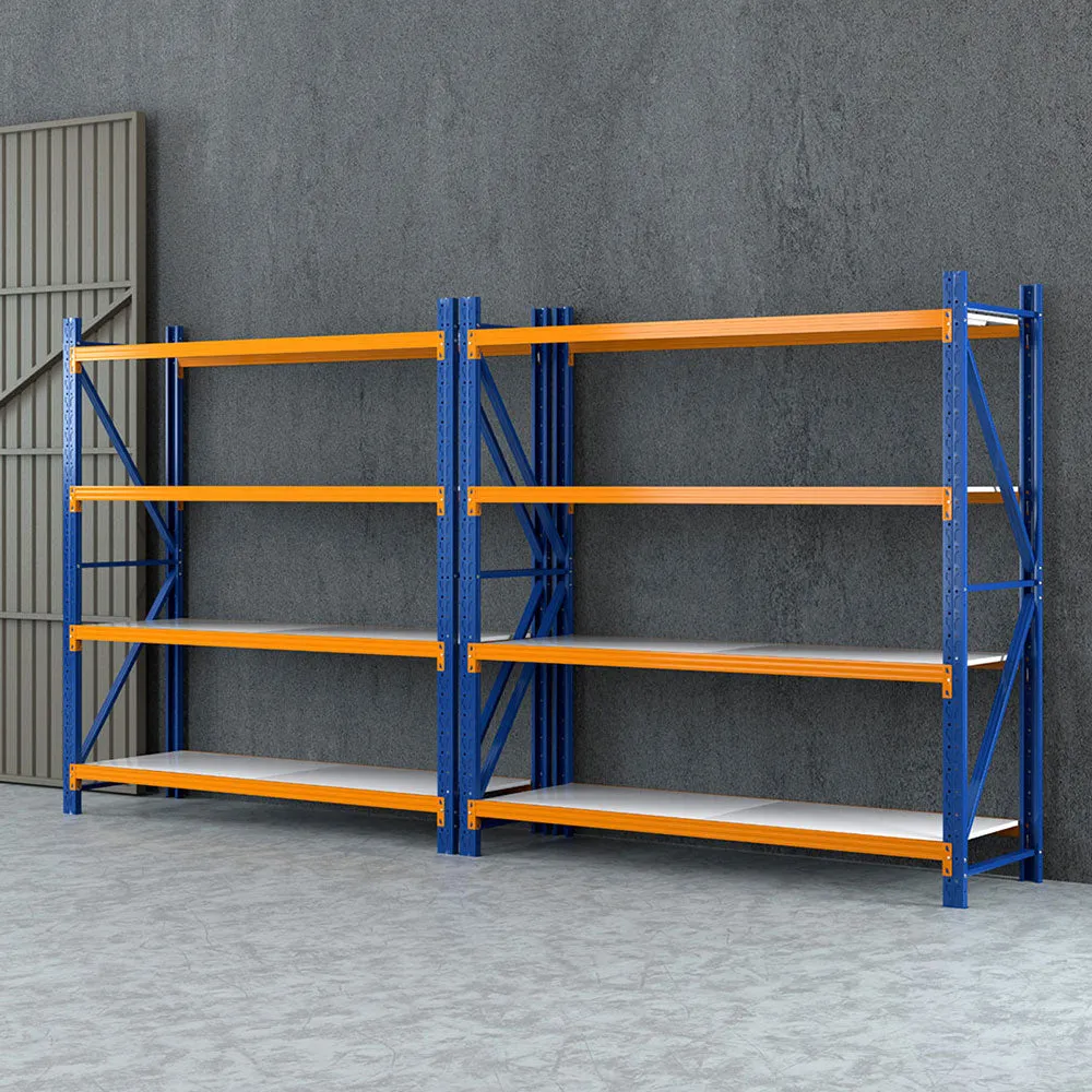 4M x 2M Garage Shelving | Warehouse Storage Rack | Orange