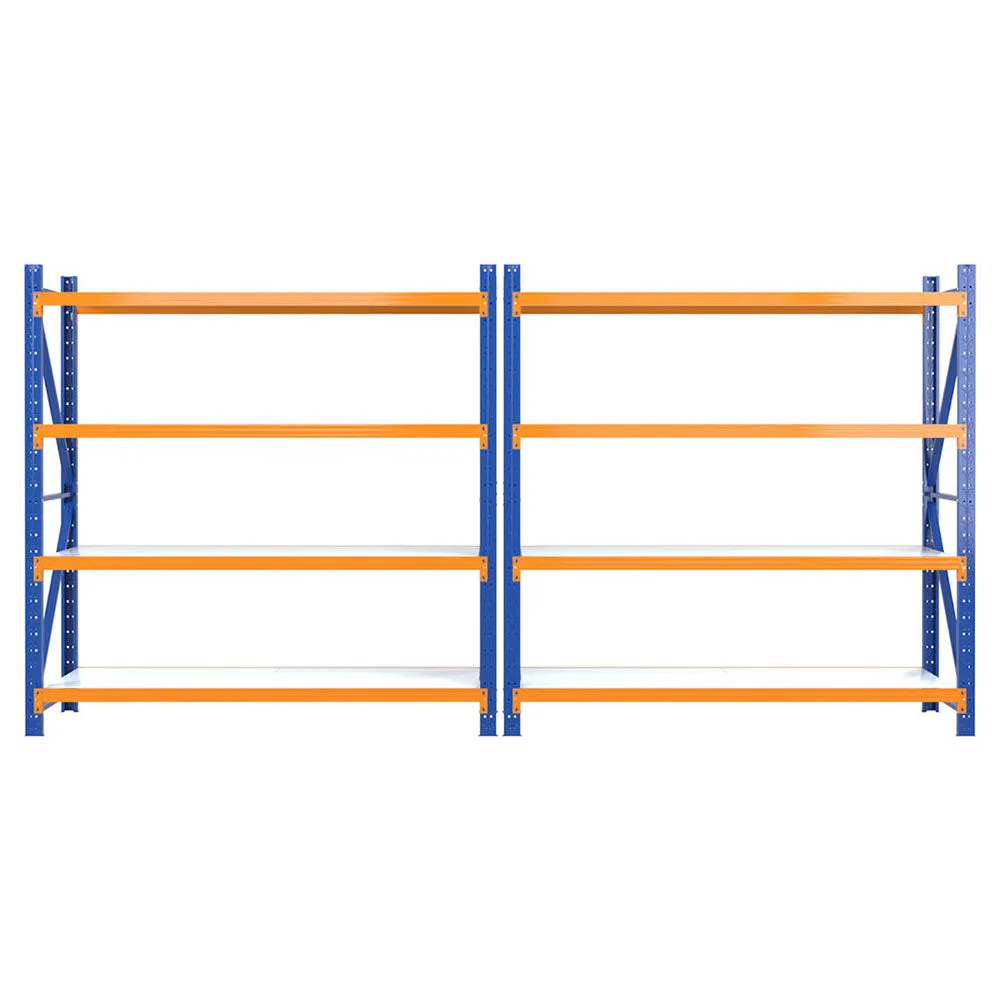 4M x 2M Garage Shelving | Warehouse Storage Rack | Orange