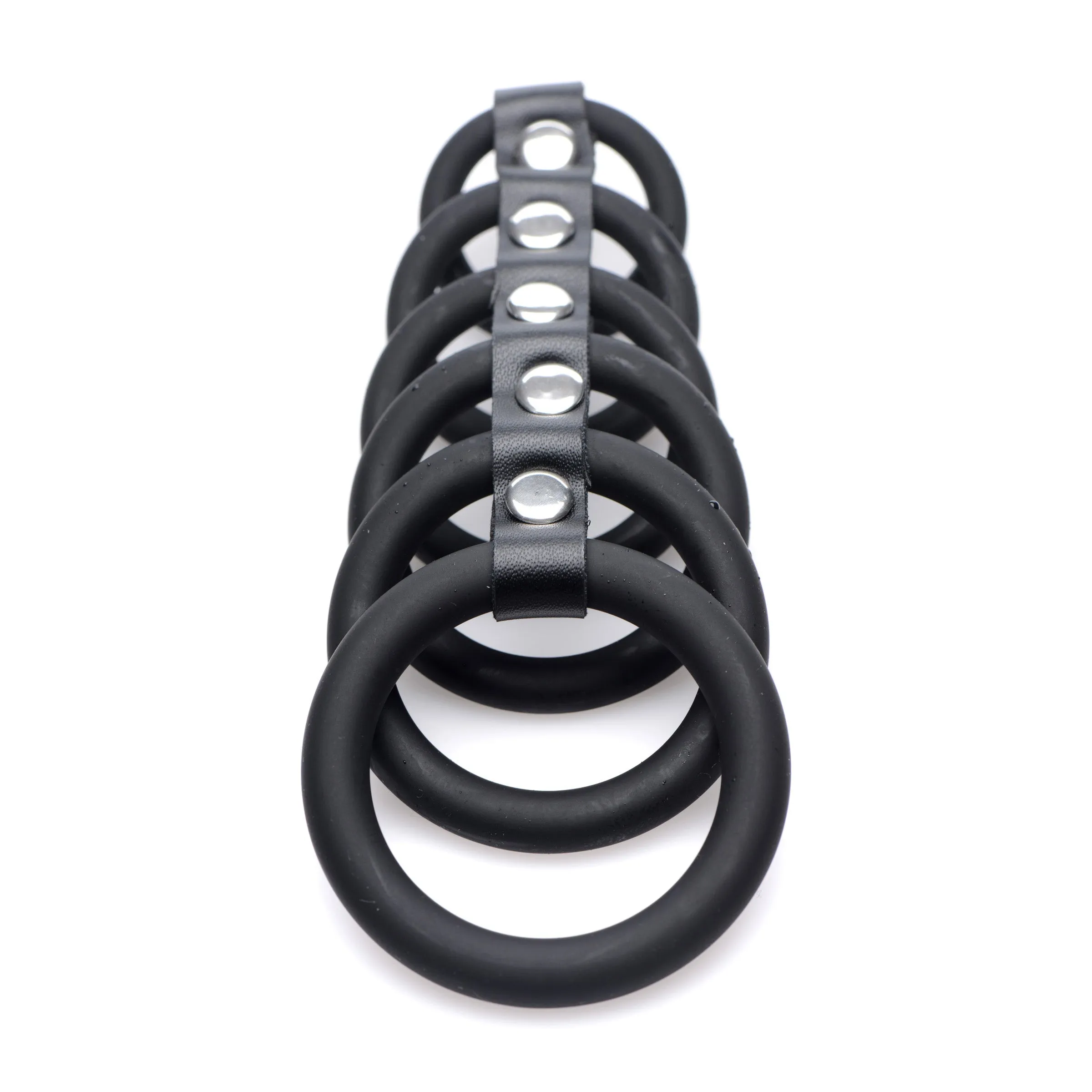 6 Ring Silicone Chastity Device