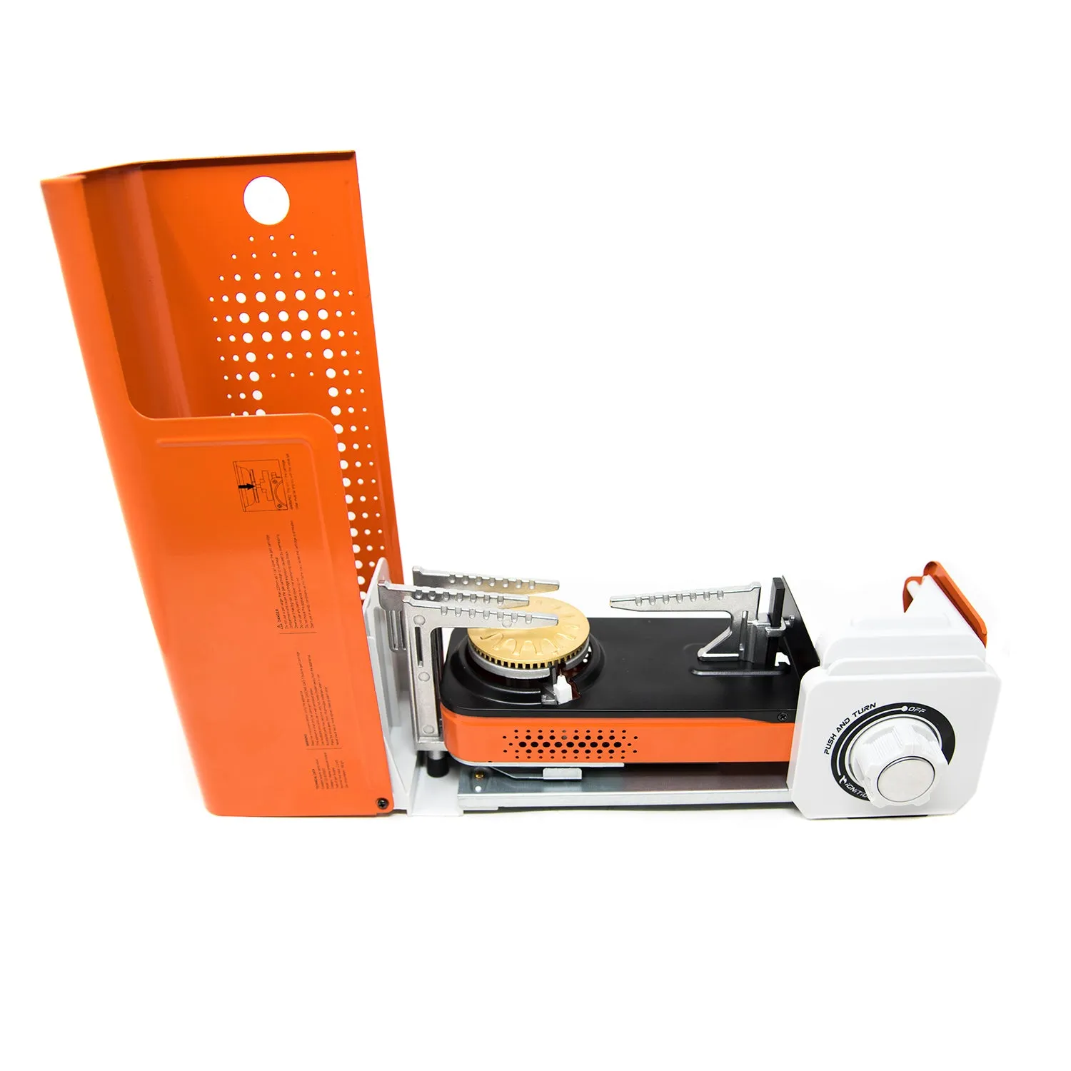8,000 BTU PORTABLE BUTANE CAMP STOVE