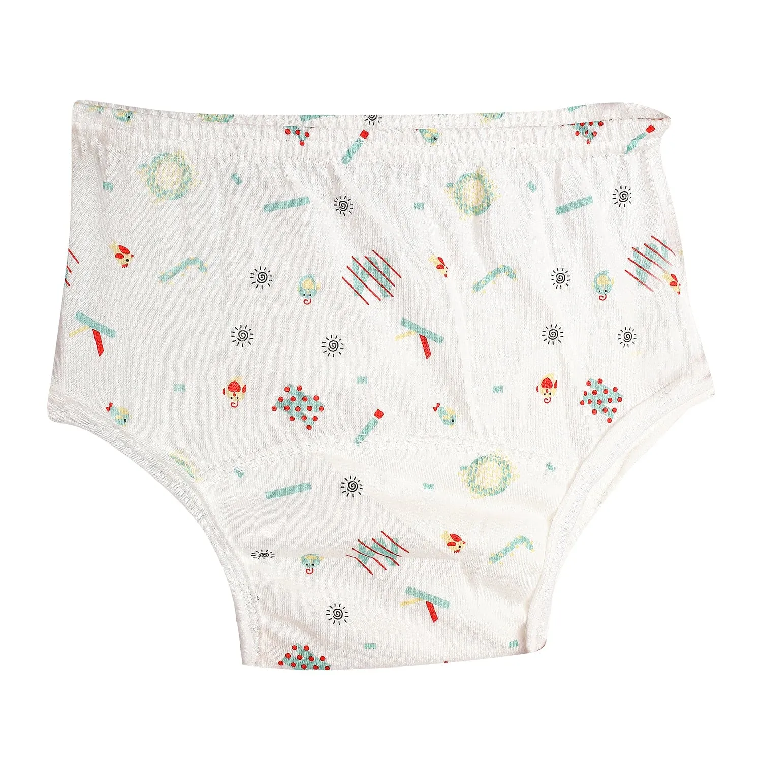 Adjustable & Washable Cloth Diaper Panty 2 Pk Abstract Multicolour