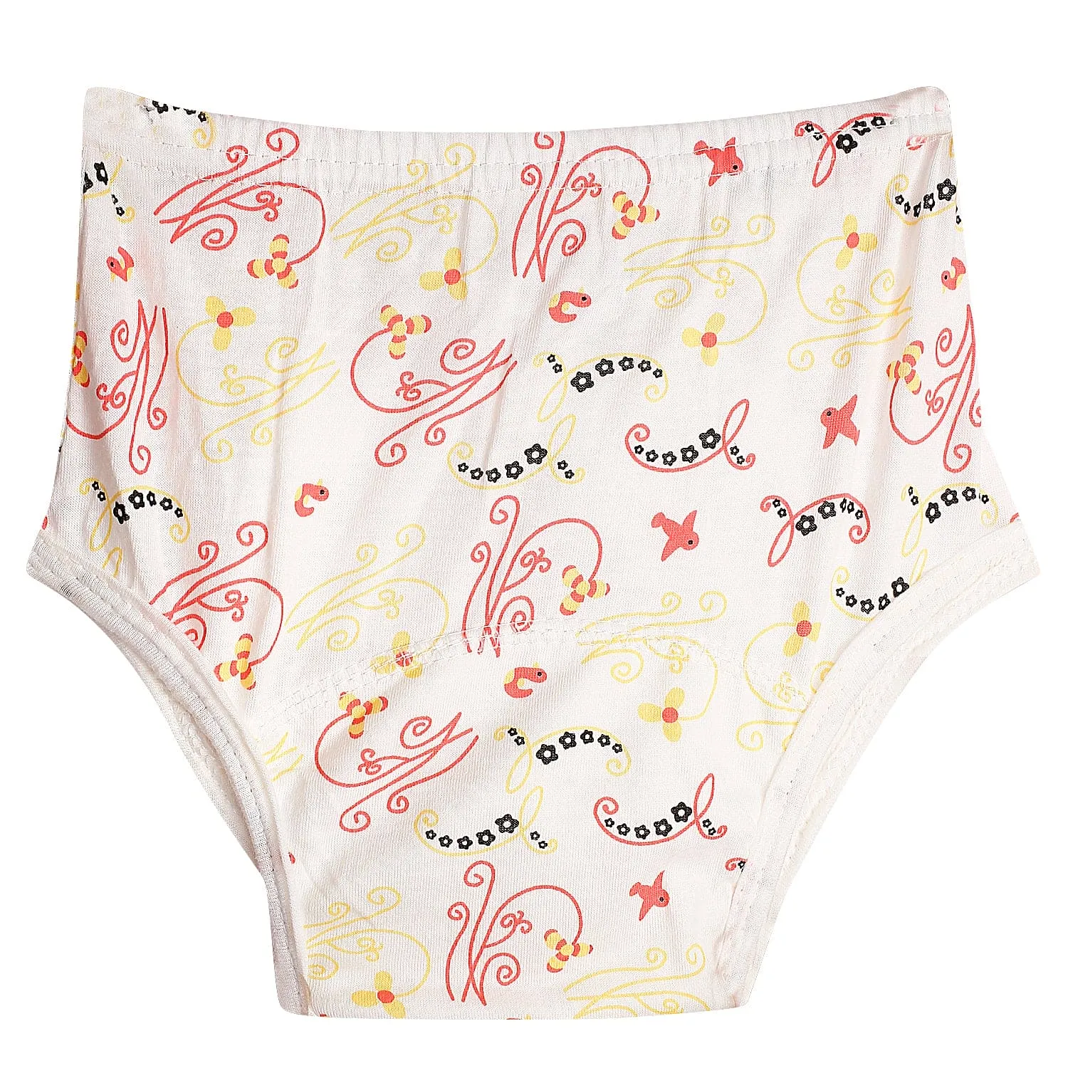 Adjustable & Washable Cloth Diaper Panty 2 Pk Abstract Multicolour