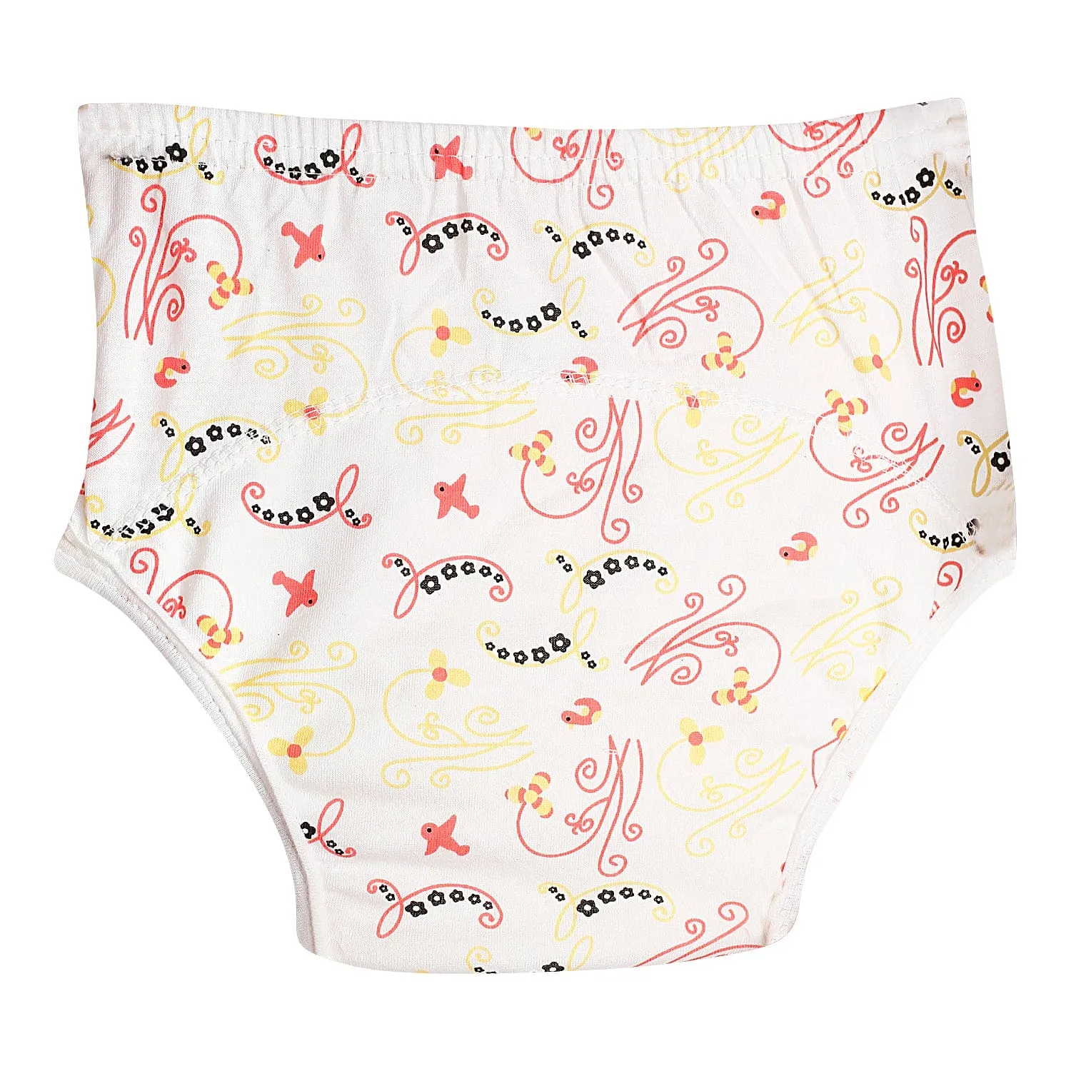 Adjustable & Washable Cloth Diaper Panty 2 Pk Abstract Multicolour