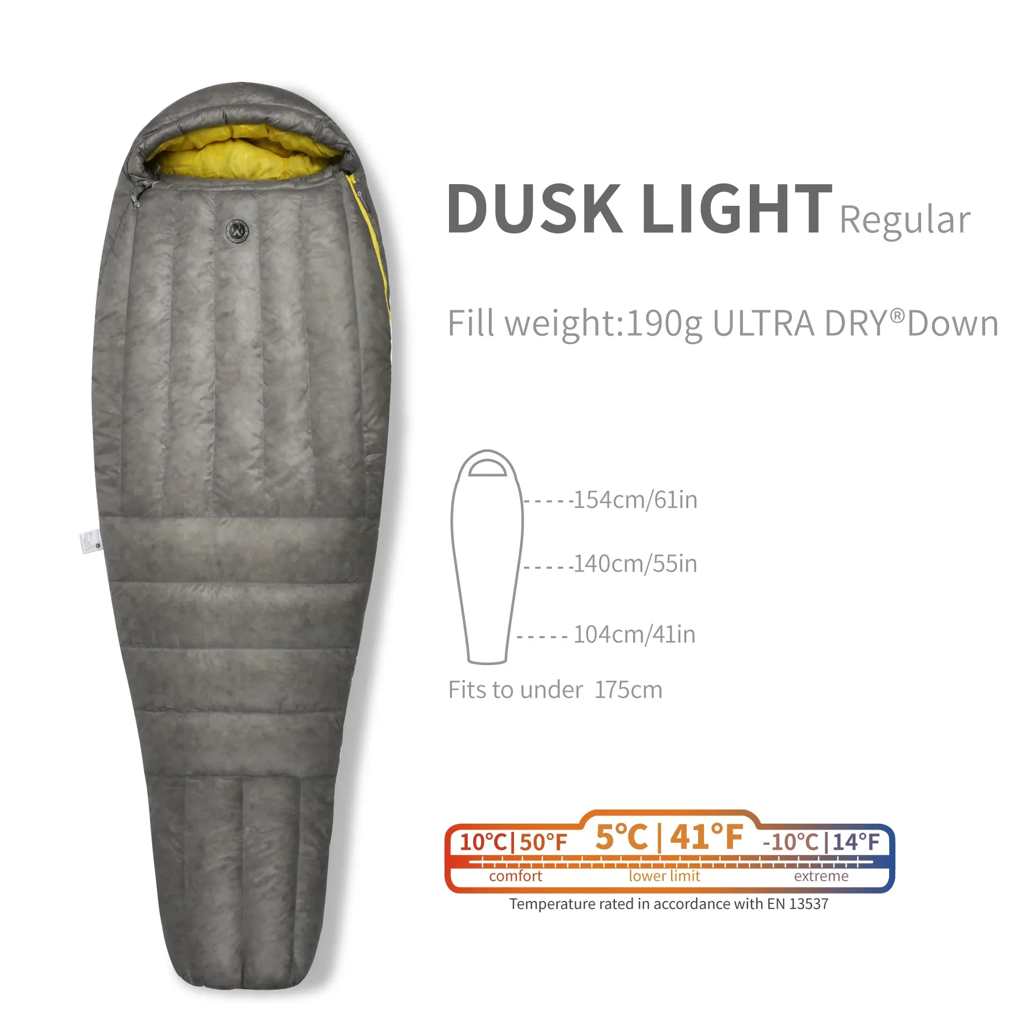AEGISMAX Wind Hard Dusk Upgrade 7D Nylon DWR 800FP Ultra Dry Down Pro Ultralight Sleeping Bag
