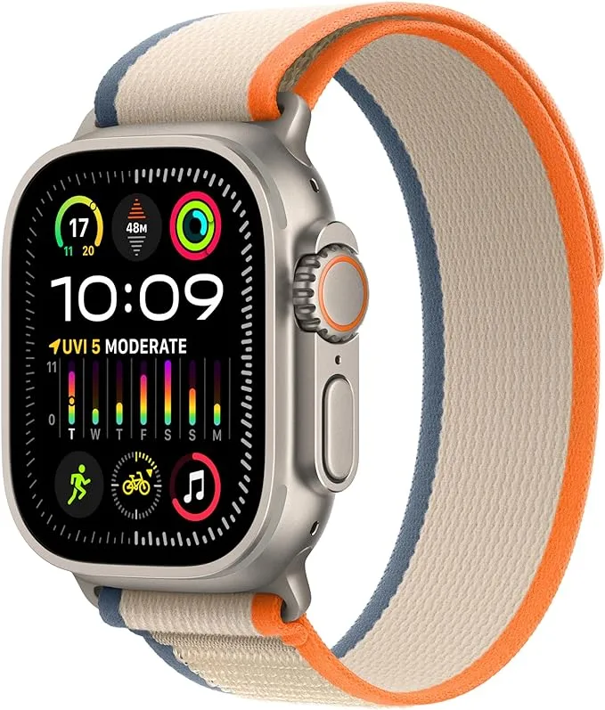 Apple Watch Ultra 2 GPS   Cellular 49mm Titanium Case with Trail Loop