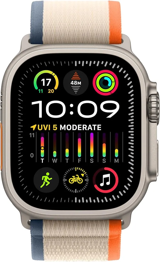 Apple Watch Ultra 2 GPS   Cellular 49mm Titanium Case with Trail Loop