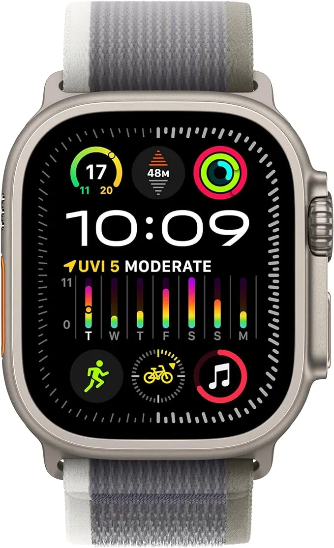Apple Watch Ultra 2 GPS   Cellular 49mm Titanium Case with Trail Loop