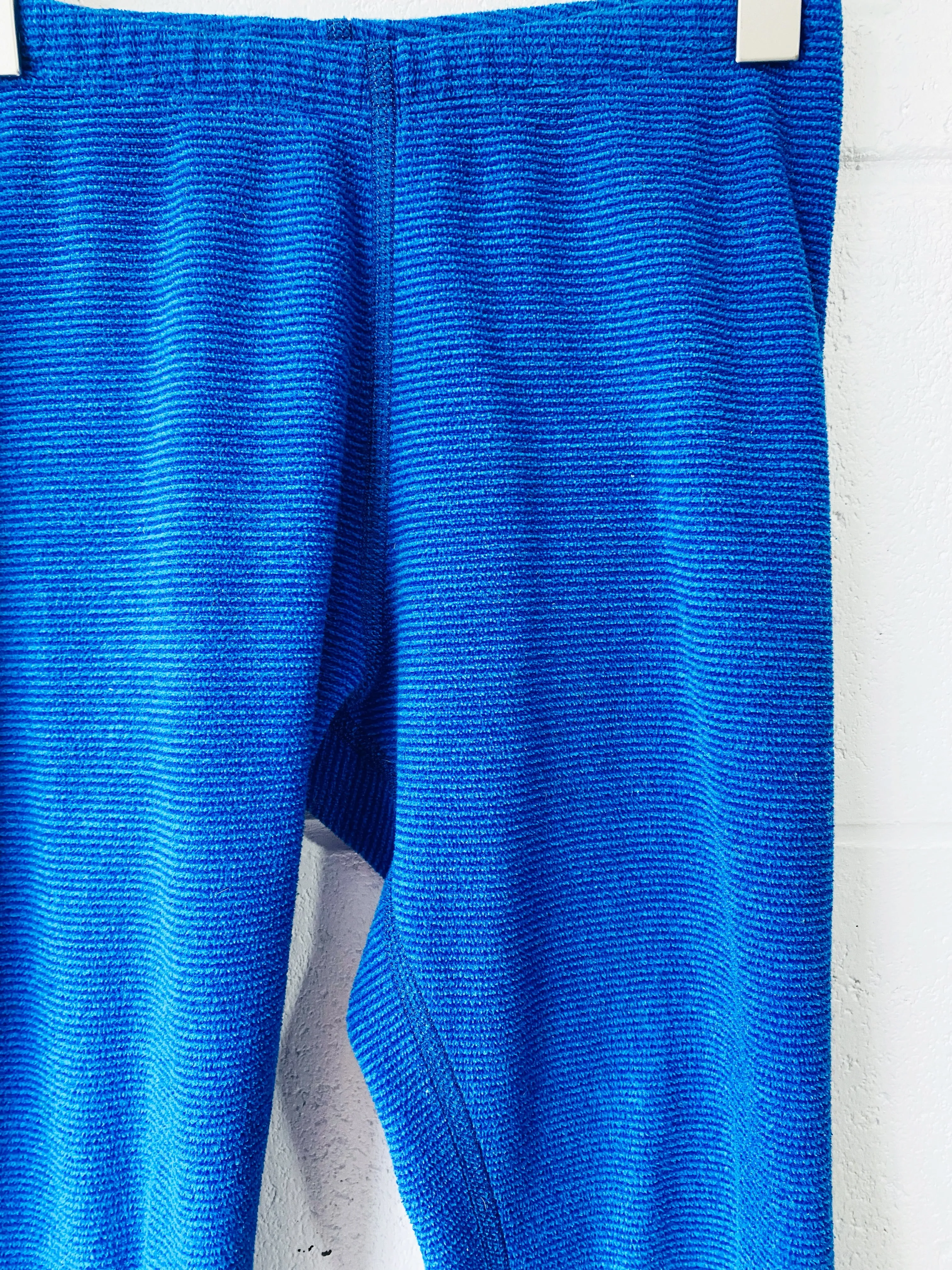 Blue Stripe Fleece Leggings, 5 years