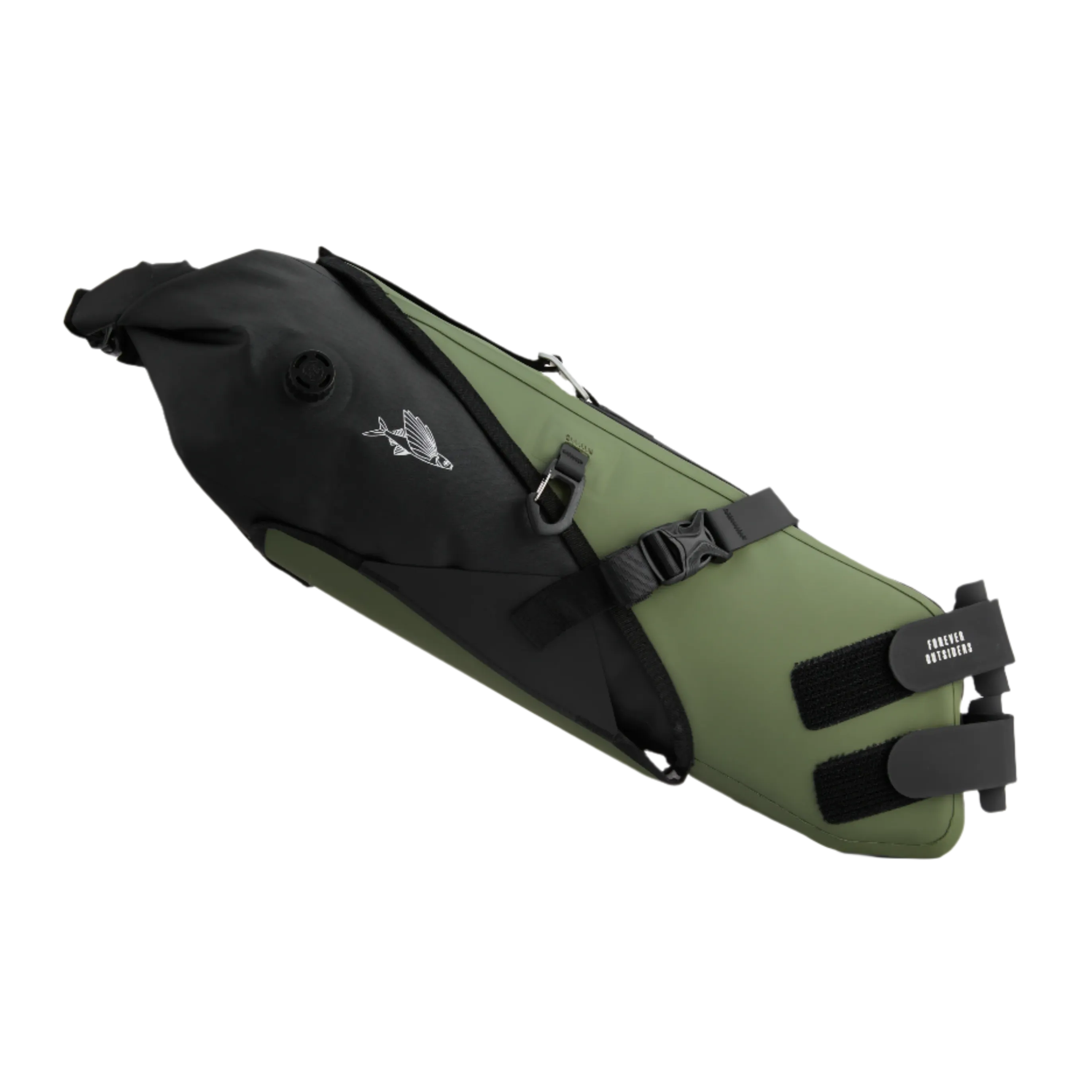 Caf du Cycliste Bike Packing Saddle Bag Khaki