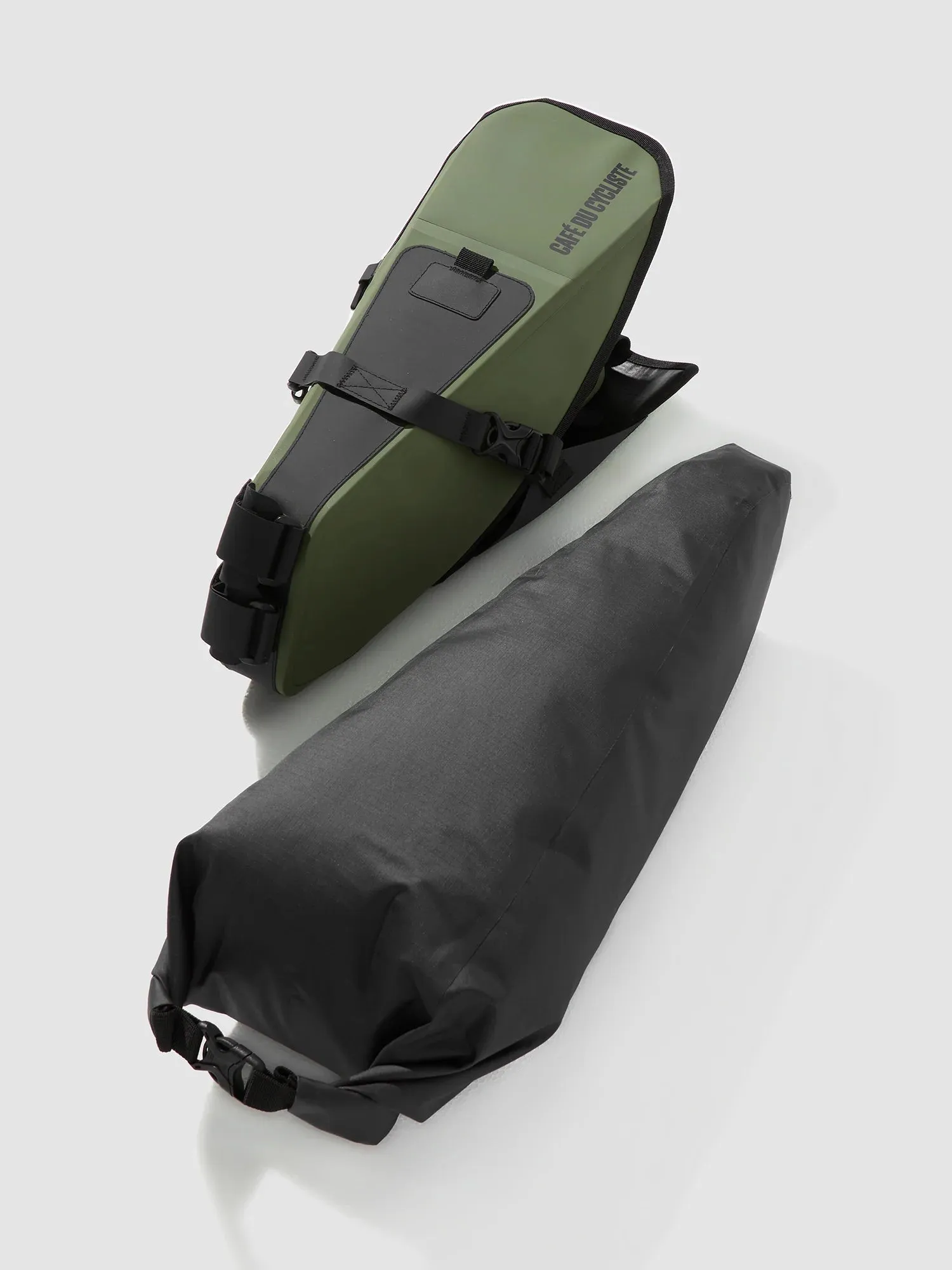 Caf du Cycliste Bike Packing Saddle Bag Khaki