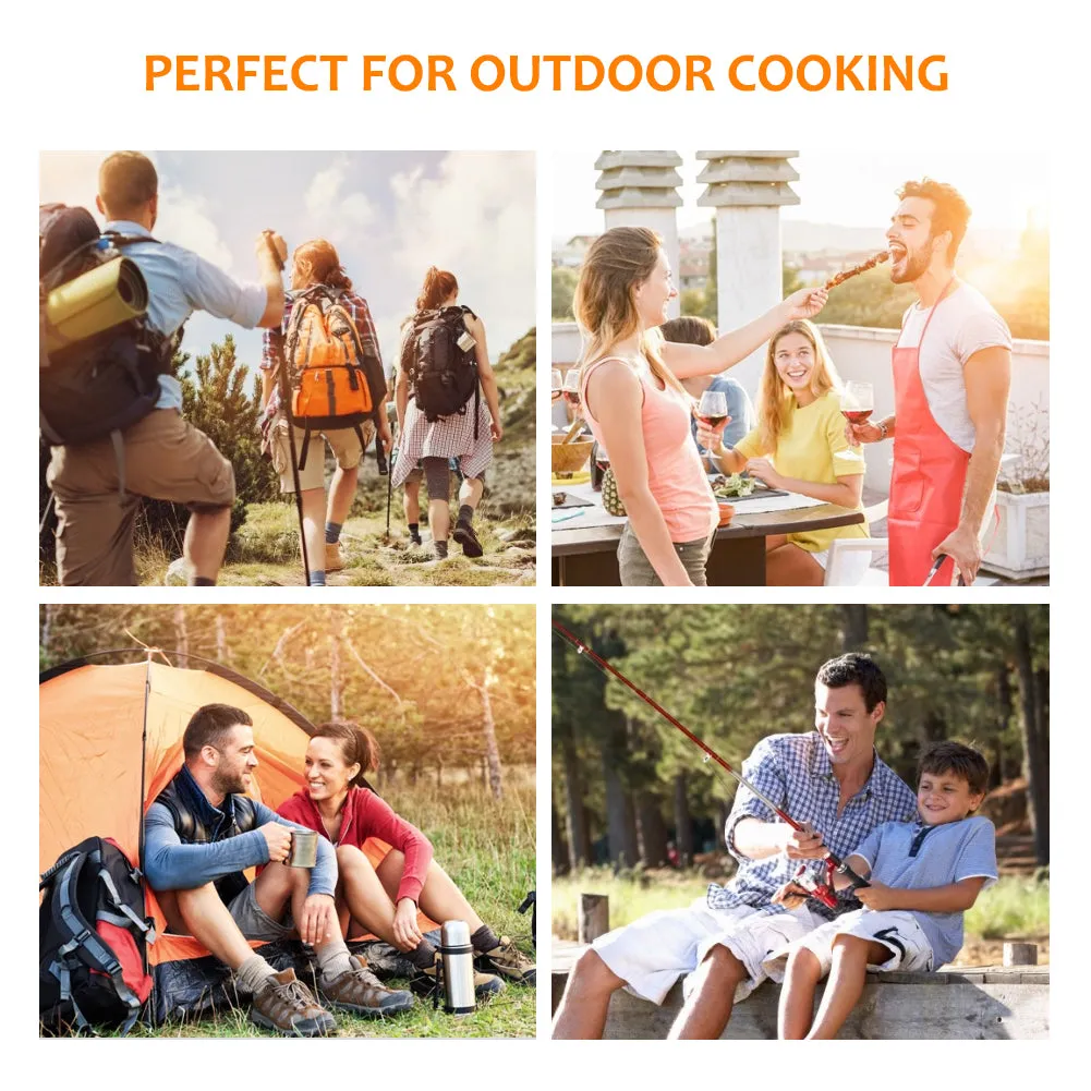 Camplux Outdoor Portable Gas Grill - 189 Square Inches