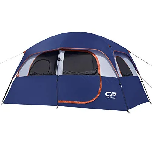 CAMPROS CP Tent-6-Person-Camping-Tent, Waterproof, Windproof