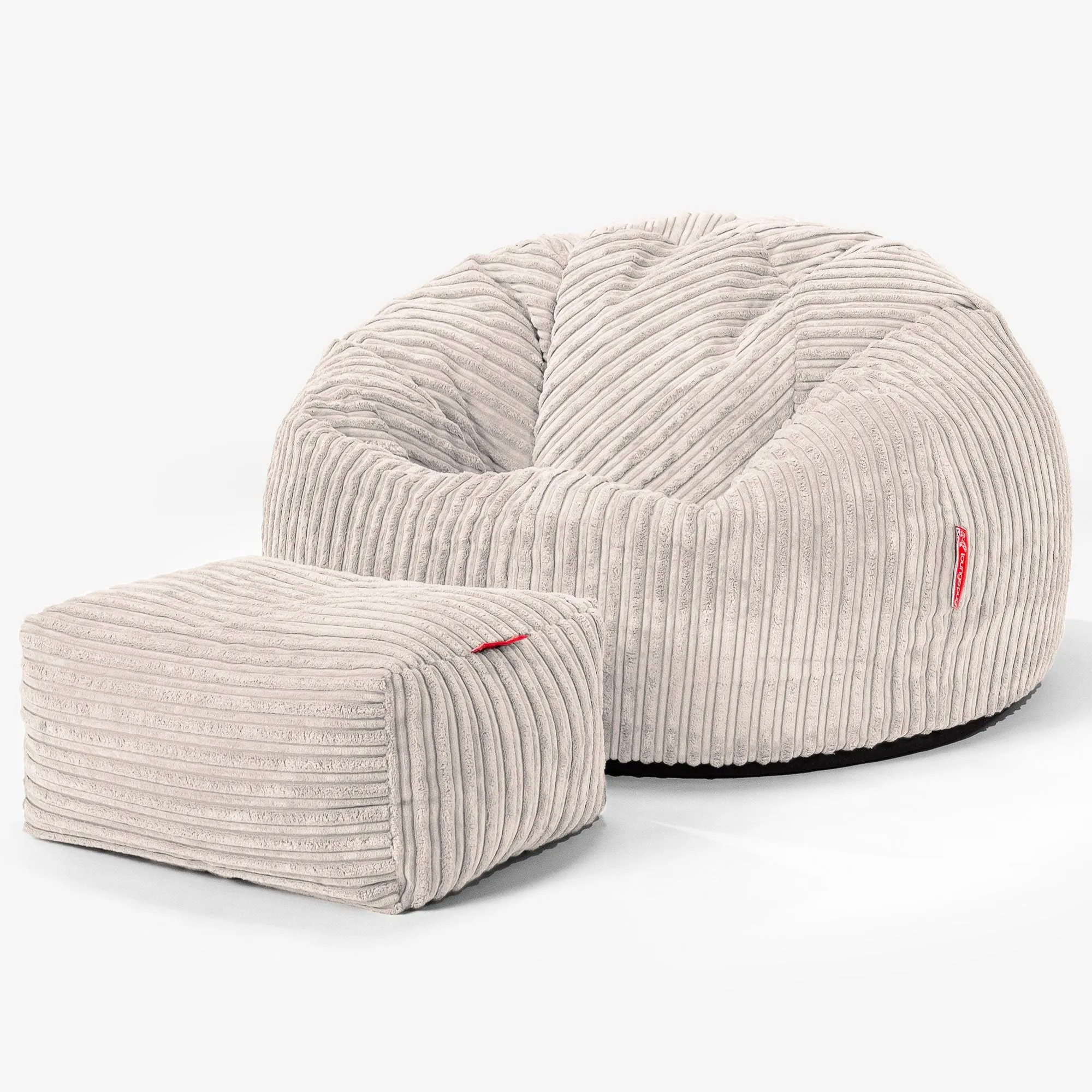 Classic Bean Bag Chair - Cord Ivory