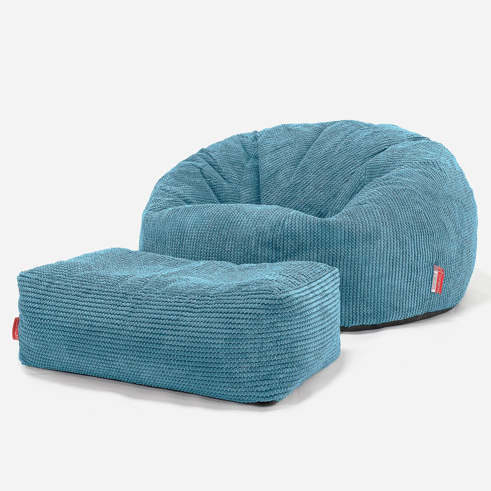 Classic Sofa Bean Bag - Pom Pom Aegean Blue