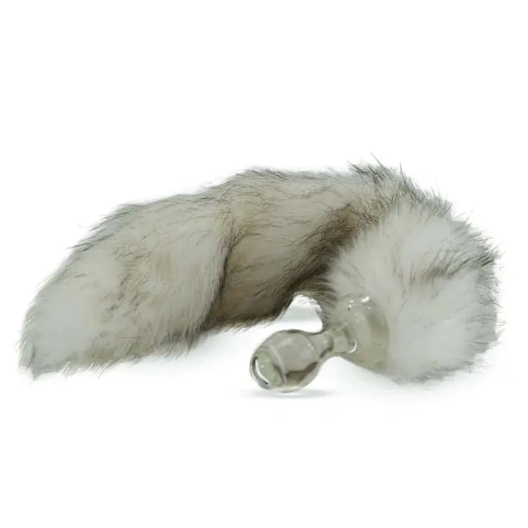 Crystal Delights Minx Tailed Butt Plug - Husky