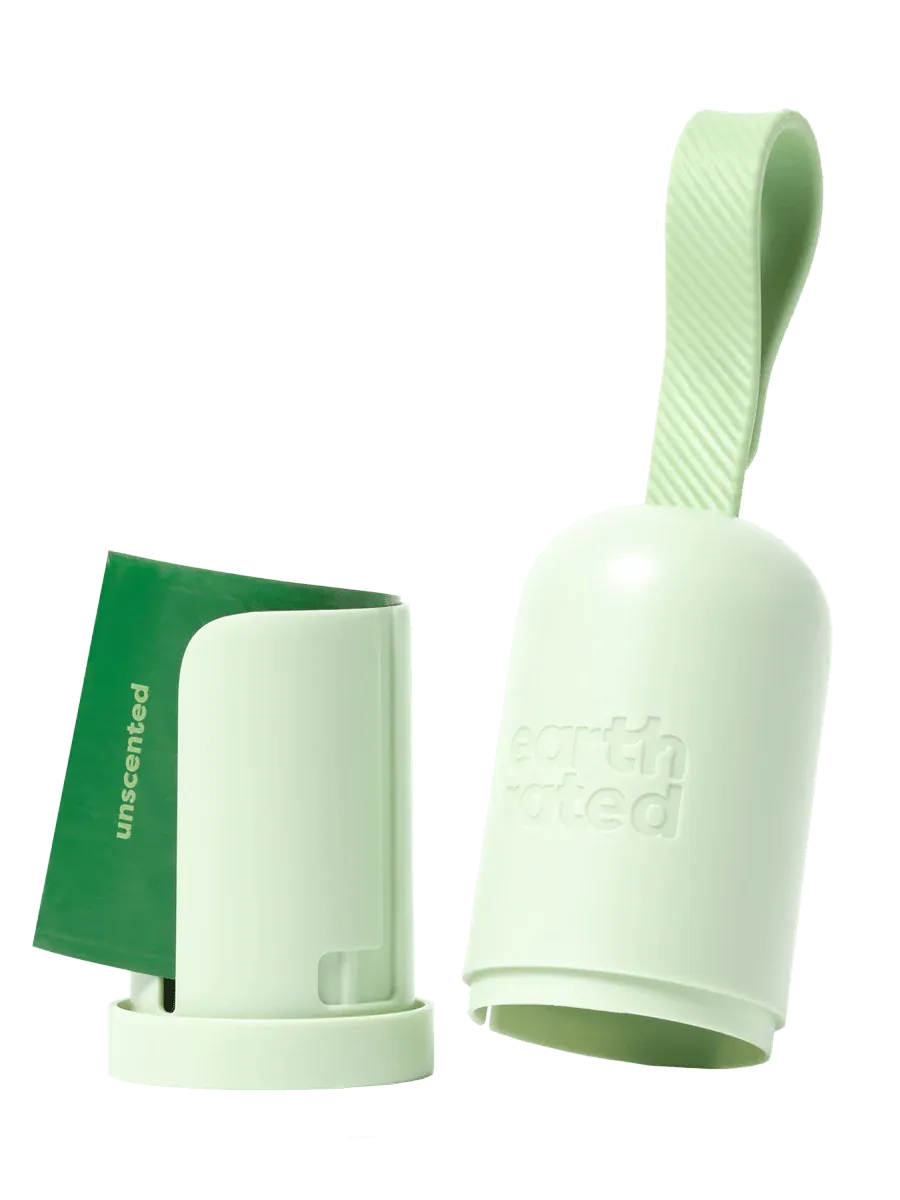 Earth Rated Poop Bag Dispenser with 15 Bags