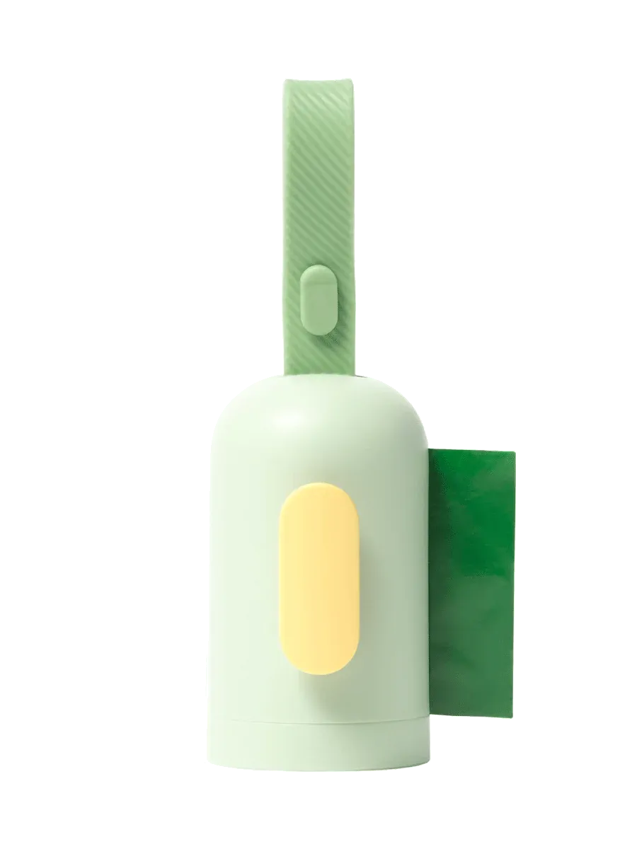 Earth Rated Poop Bag Dispenser with 15 Bags
