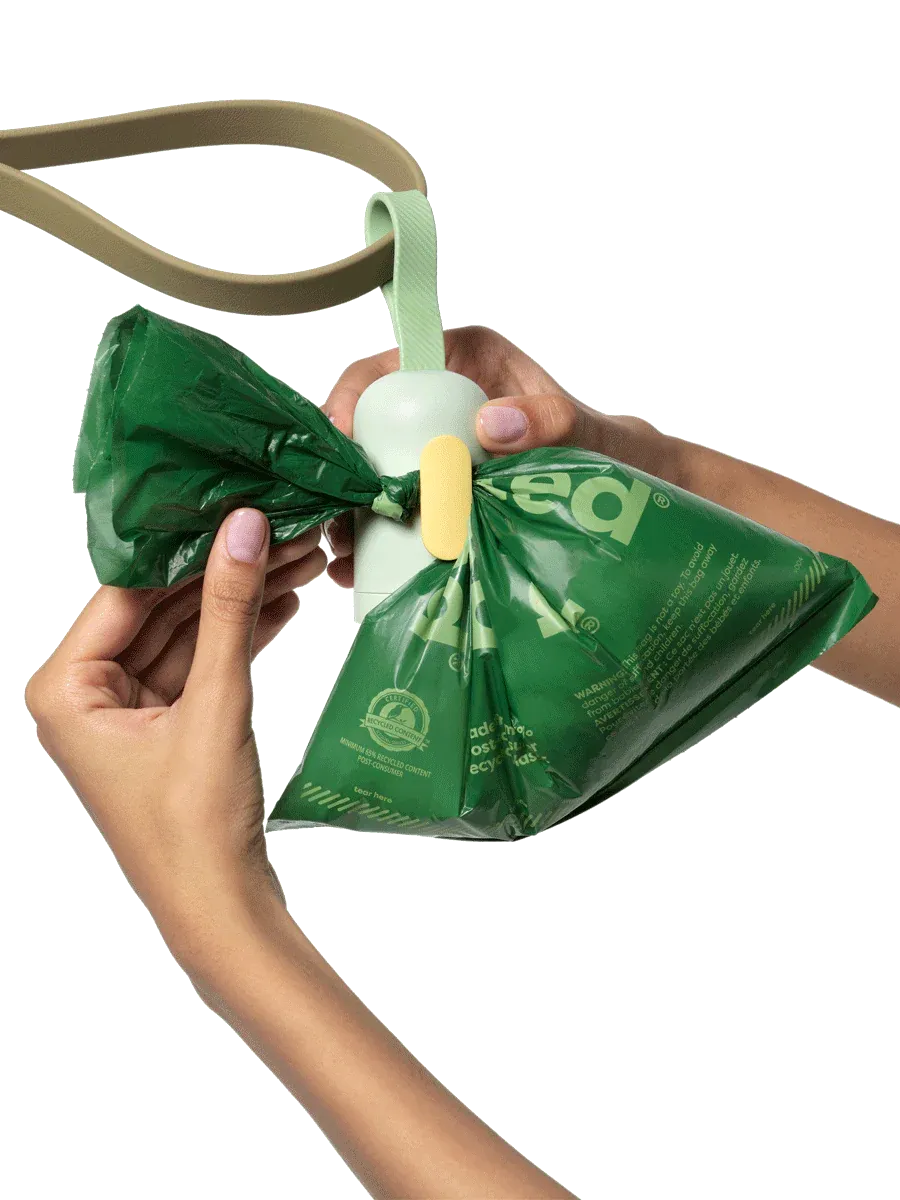 Earth Rated Poop Bag Dispenser with 15 Bags