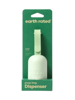 Earth Rated Poop Bag Dispenser with 15 Bags