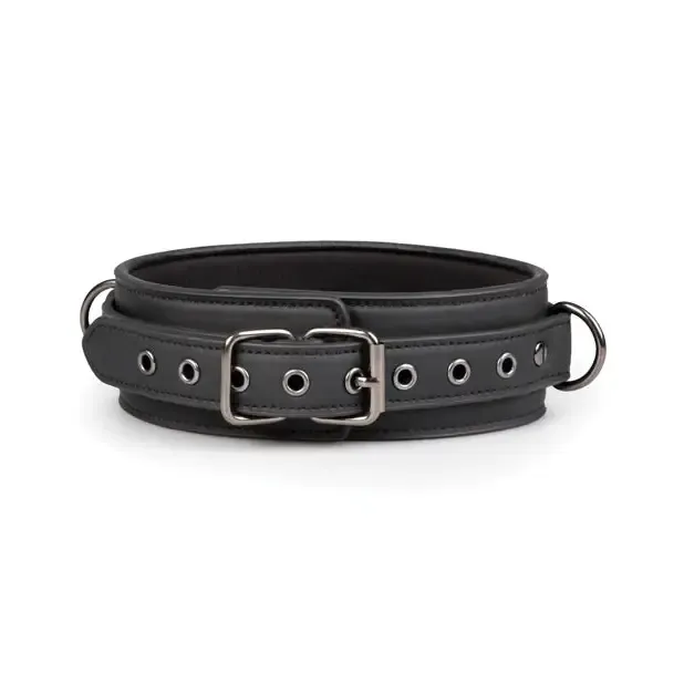Easy Toys Fetish Collar w/Leash - Black