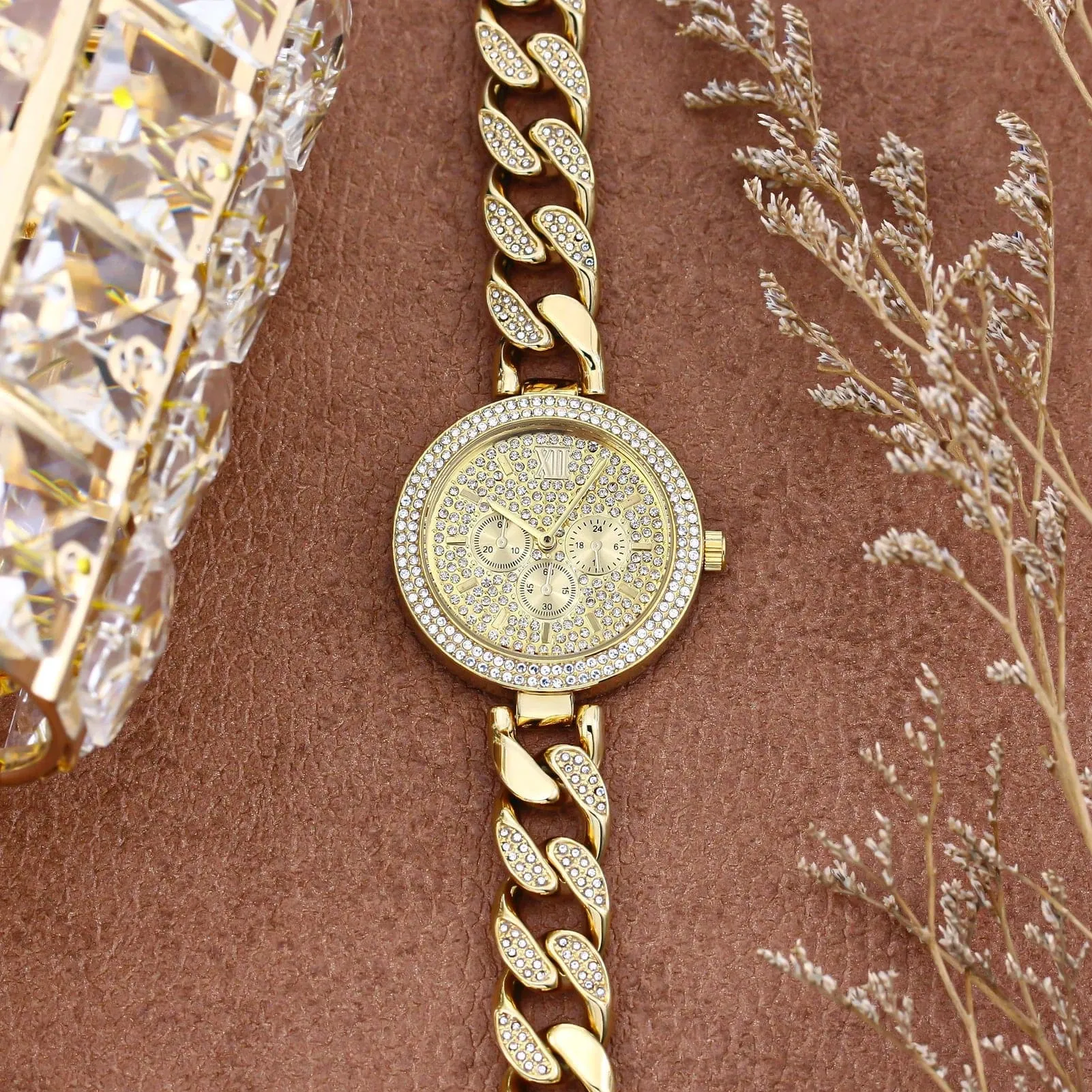 Elegant Women Watches - Water Resistant 3Bar - MISSFOX - 38mm Dial Diameter