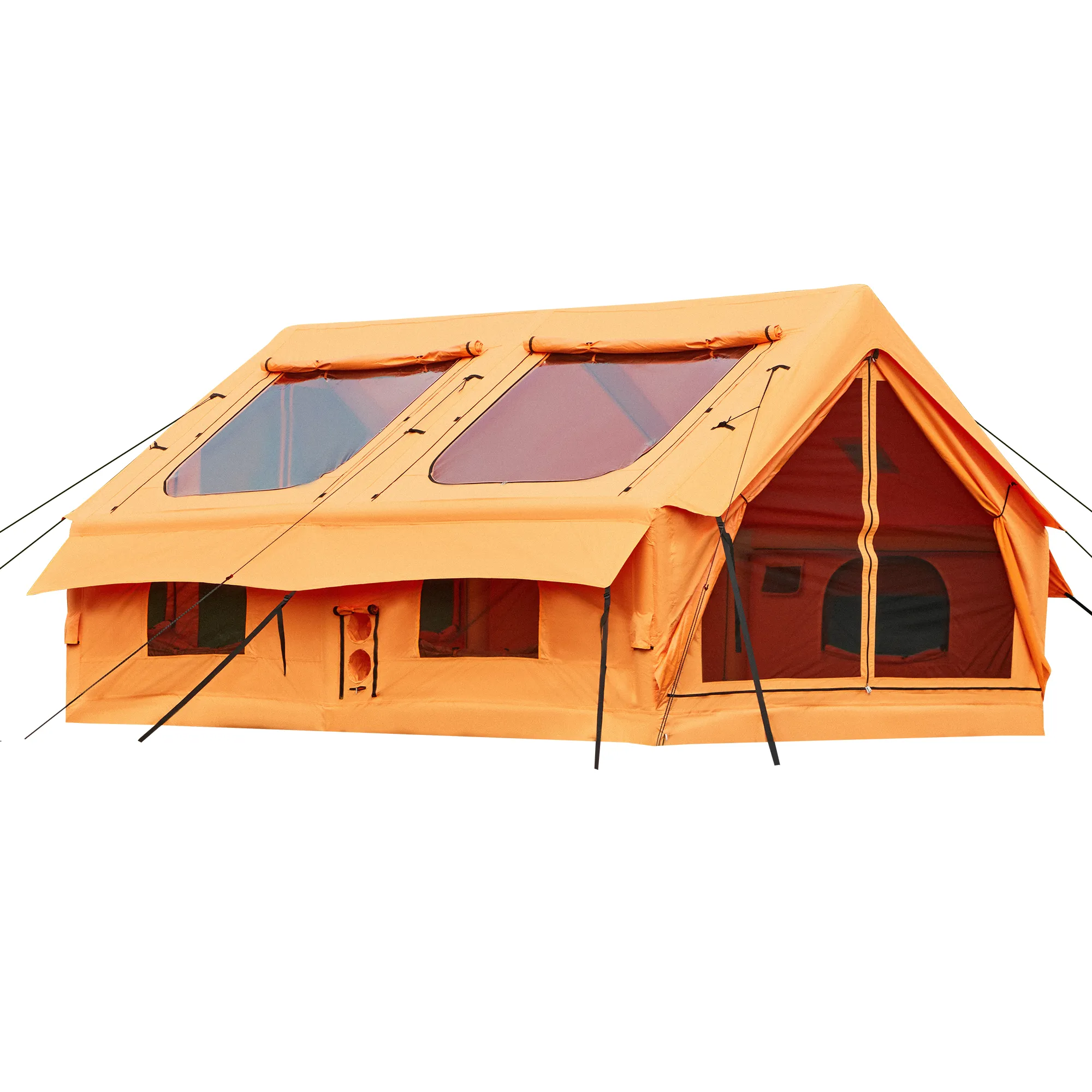EROMMY 8-10 Person Inflatable Tent with Chimney Opening – 12FT