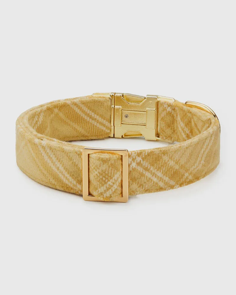 Flannel Dog Collar