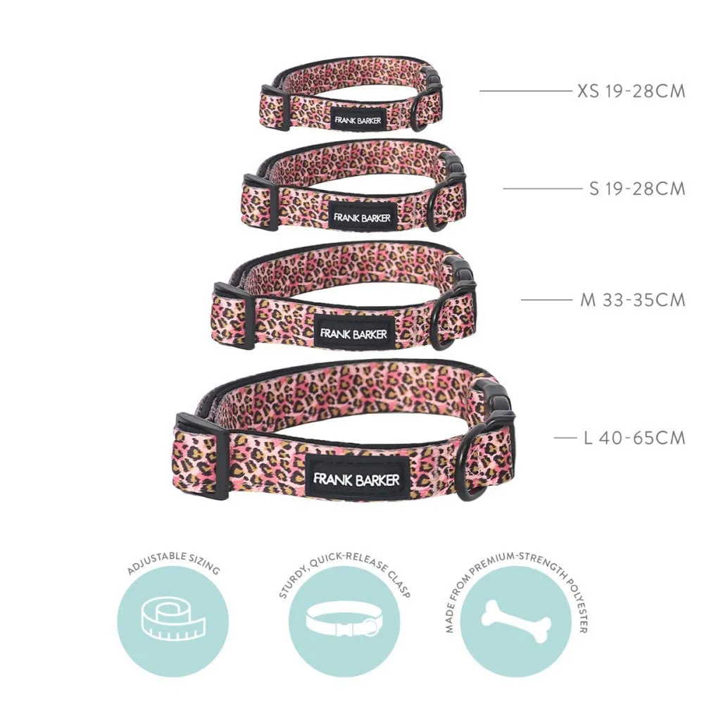 Frank Barker Collar Leopard XS