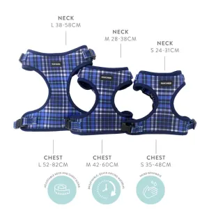 Frank Barker Harness Blue Plaid S