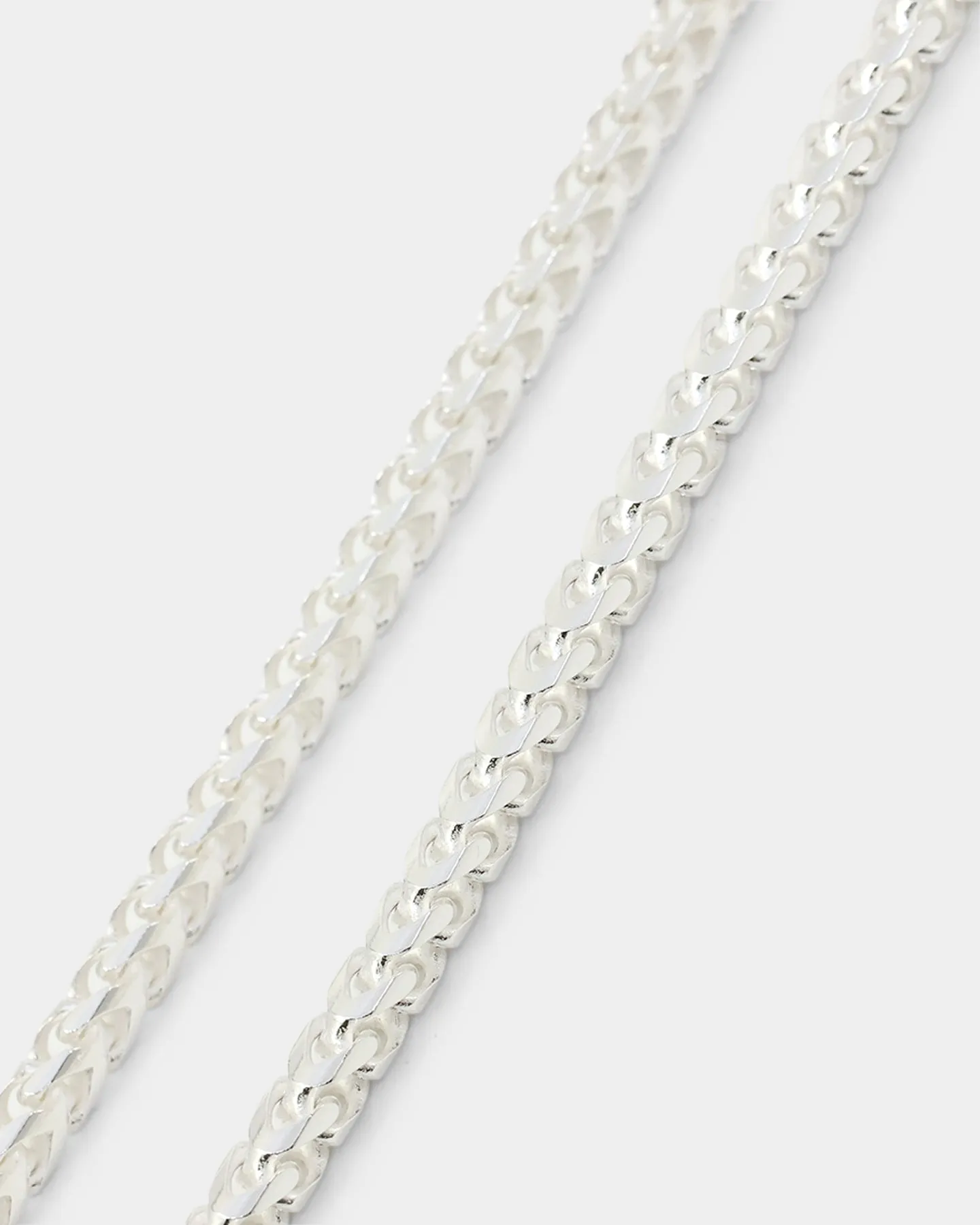 House Of Auric 3.7mm Franco Chain Sterling Silver