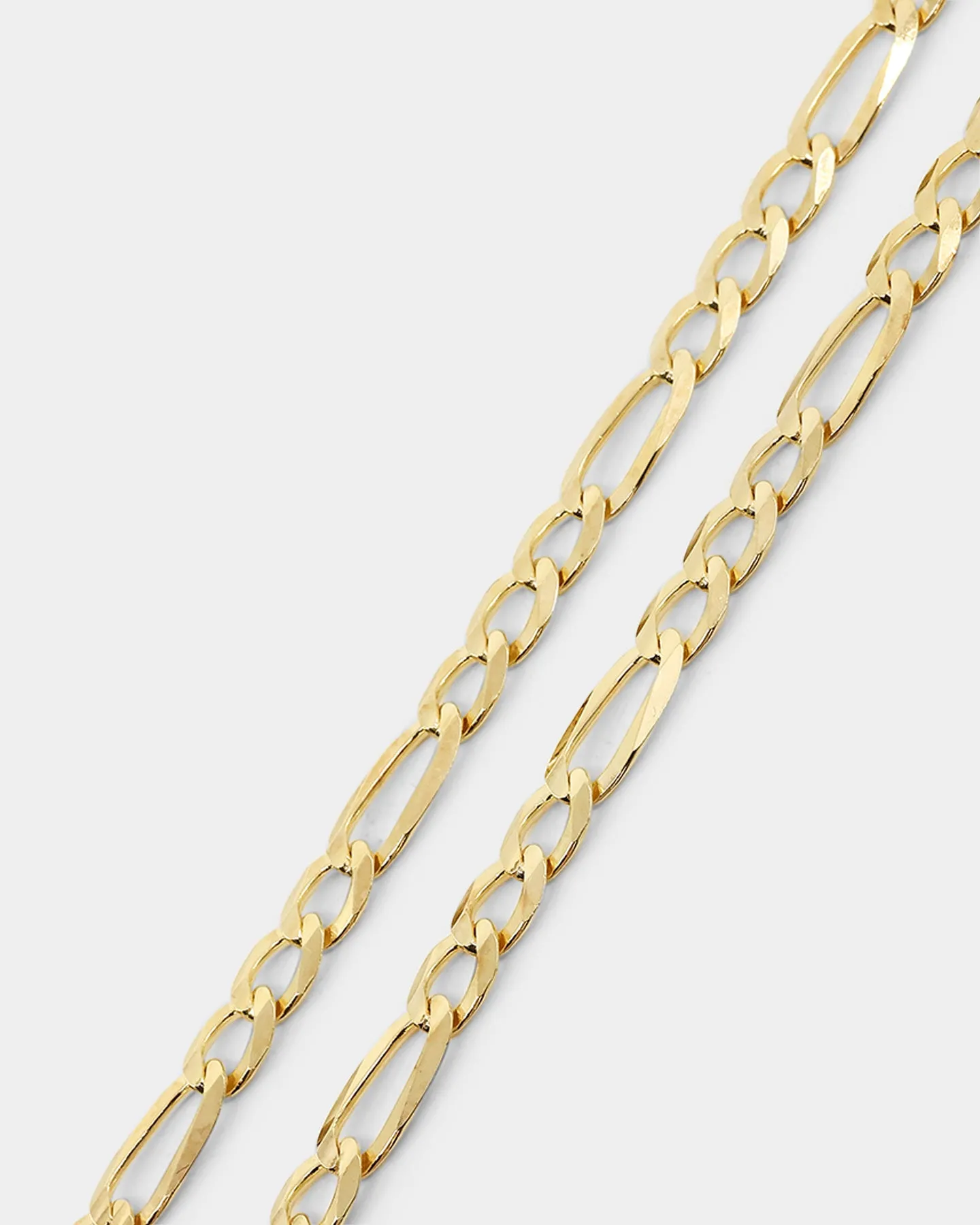 House Of Auric 4.8mm Figaro Chain 18K Gold Vermeil
