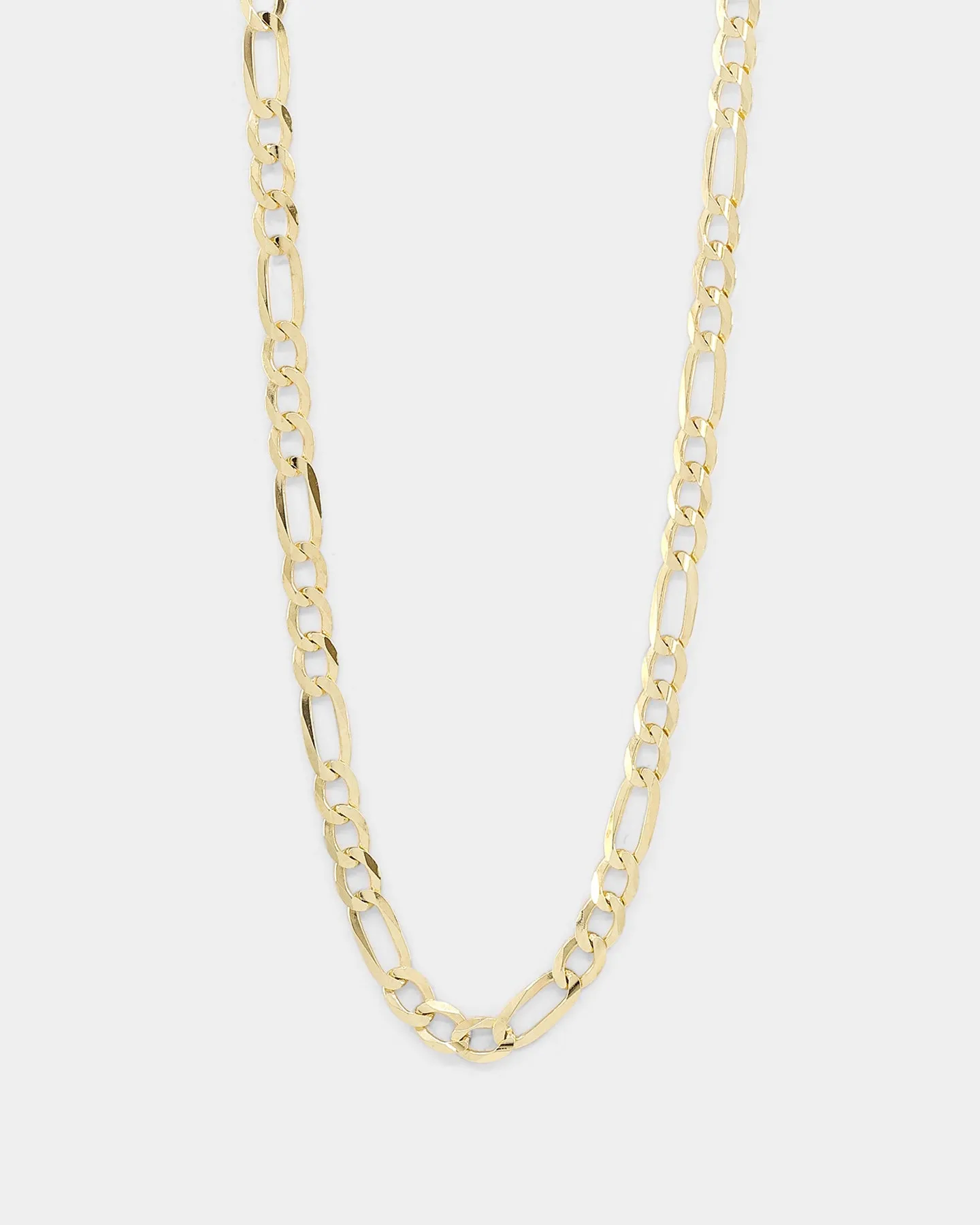 House Of Auric 4.8mm Figaro Chain 18K Gold Vermeil