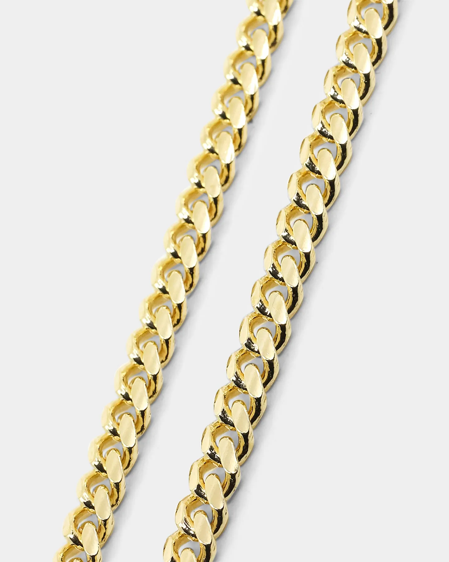 House Of Auric 5mm Cuban Link Chain 18K Gold Vermeil