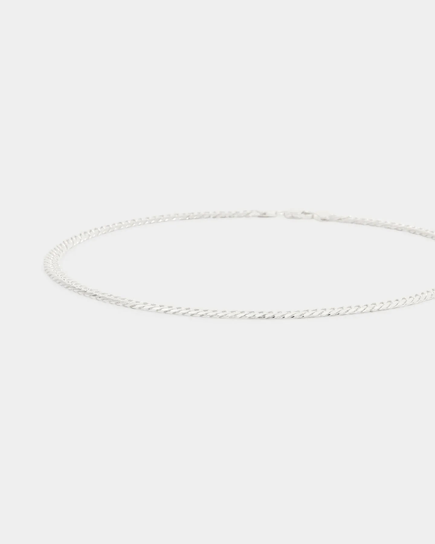 House Of Auric 6.4mm Double Curb Chain Sterling Silver