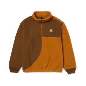 Huf - Expedition 1/4 Zip Pile Fleece (Coffee) *SALE
