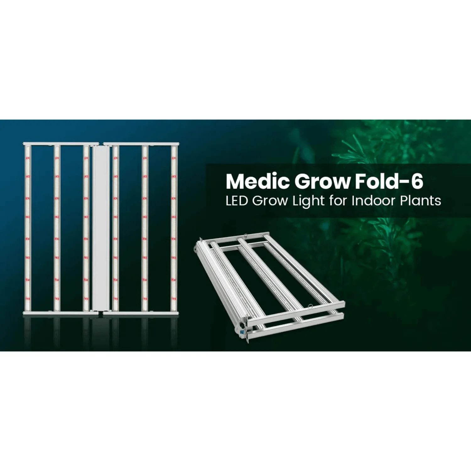 Medic Grow Fold-6 660W Full Spectrum LED Grow Light