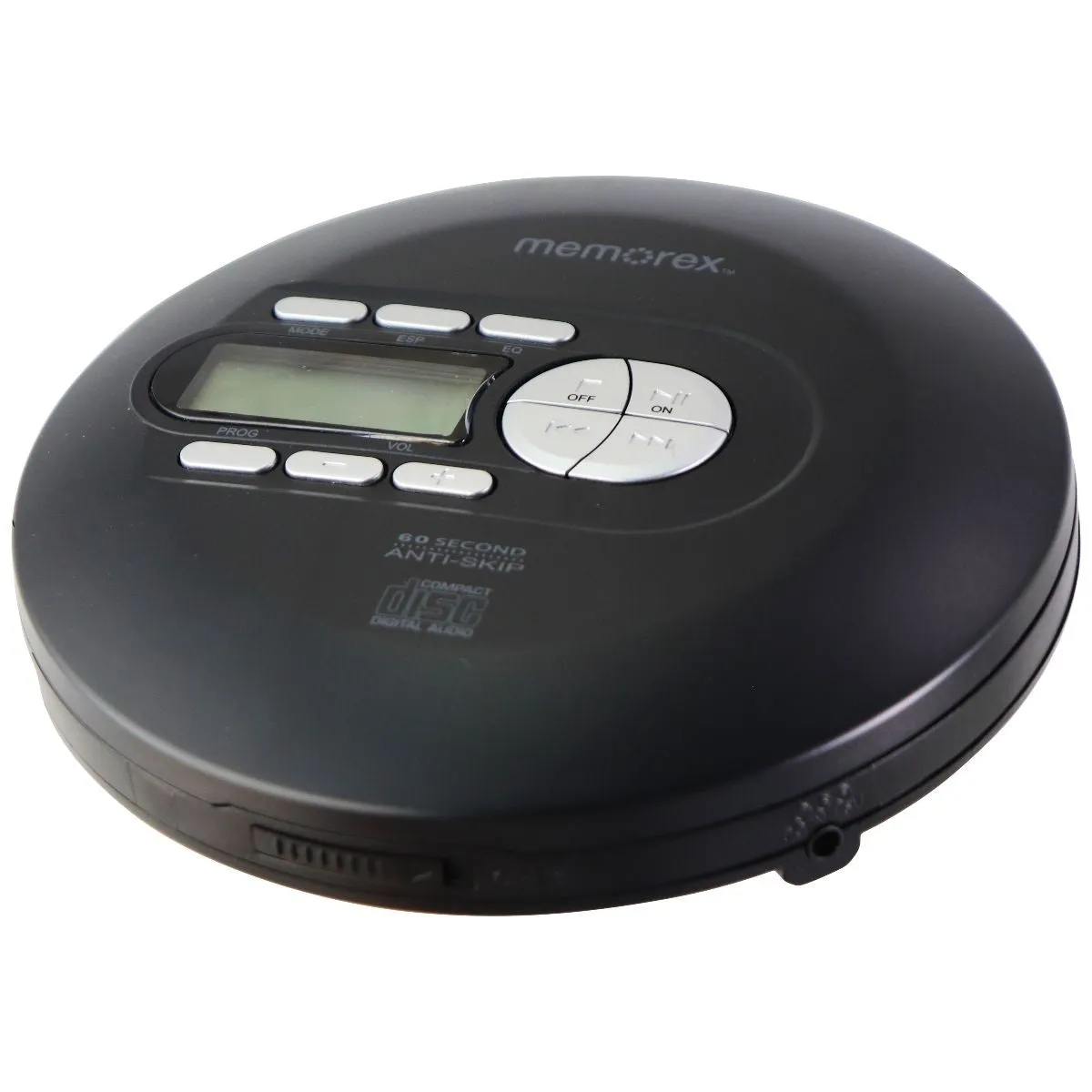 Memorex - Portable CD Player - Black (MPC600B)