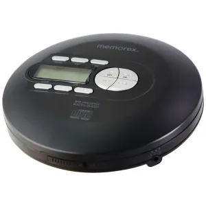 Memorex - Portable CD Player - Black (MPC600B)