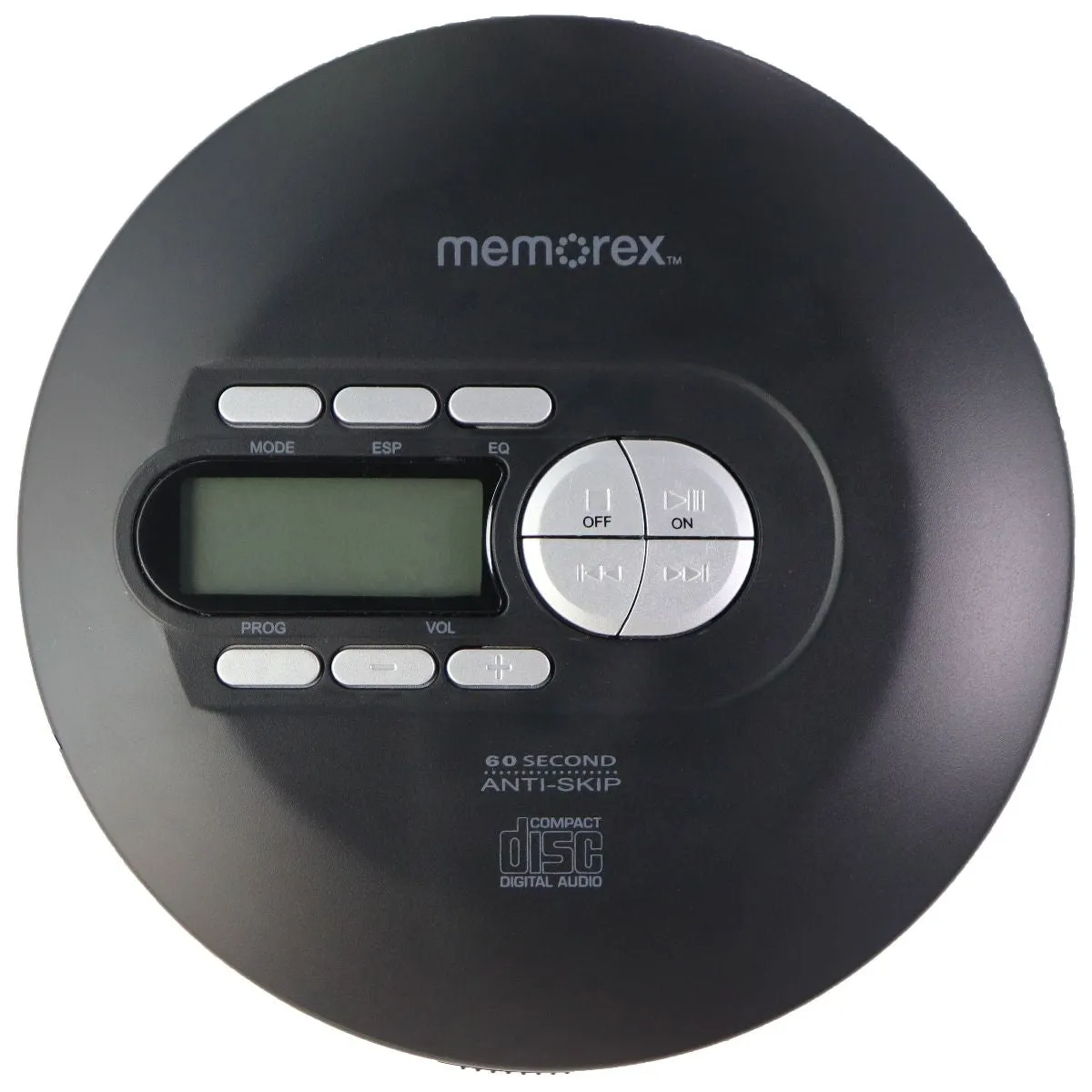 Memorex - Portable CD Player - Black (MPC600B)