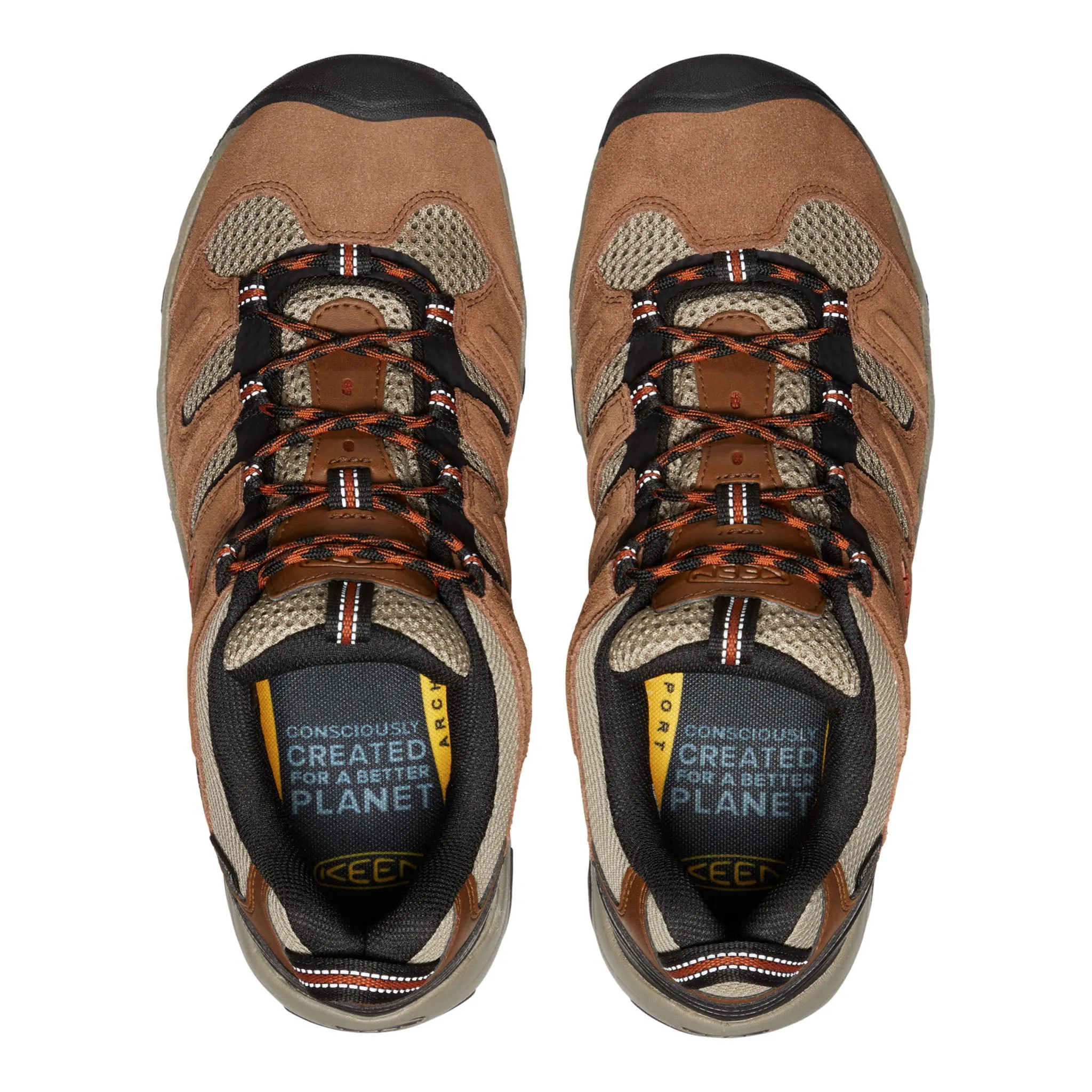 Men's Headout Waterproof Bison/Bombay Brown
