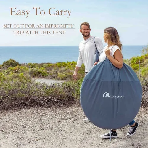 Moon Lence Pop up Tent 4 Person Camping Tent Waterproof Tent