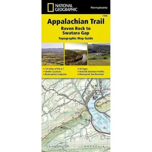 National Geographic Trails Illustrated Appalachian Trail: Raven Rock to Swatara Gap Map [Pennsylvania]