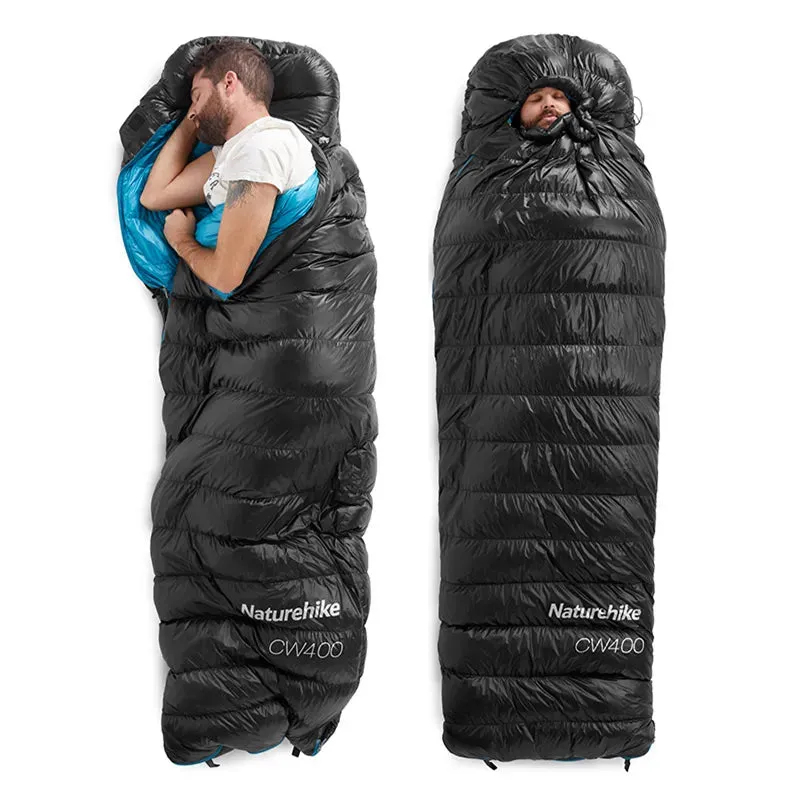 Naturehike CW400 Sleeping Bag Lightweight Goose Down Sleeping Bag Winter Sleeping Bag Ultralight