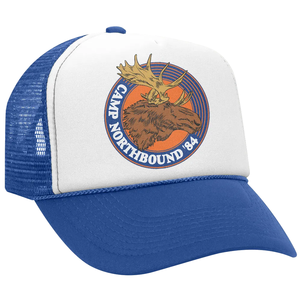 Northbound Supply Co. White/Royal Camp 84 Trucker Hat