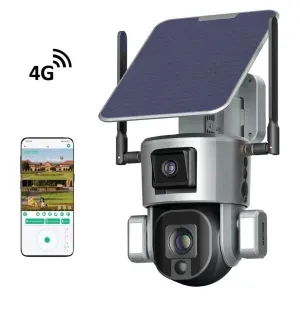 Num'axes CAM1071 Solar-Powered Surveillance Camera