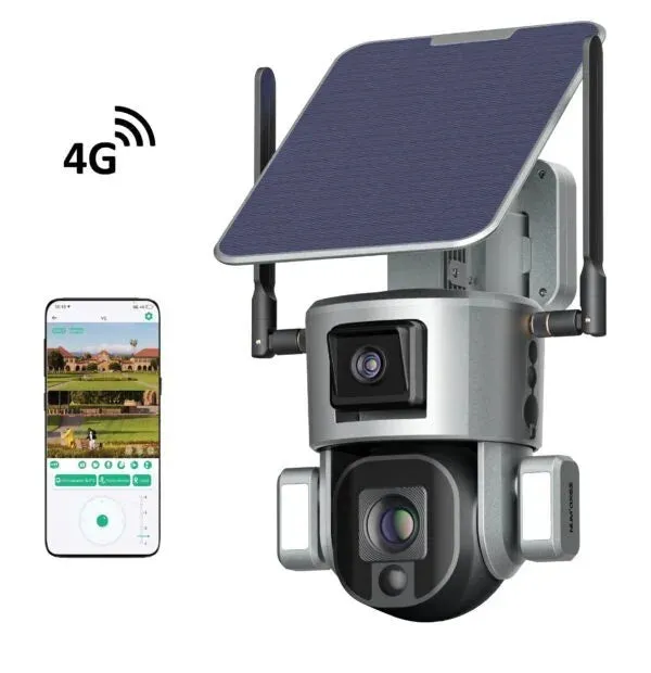 Num'axes CAM1071 Solar-Powered Surveillance Camera