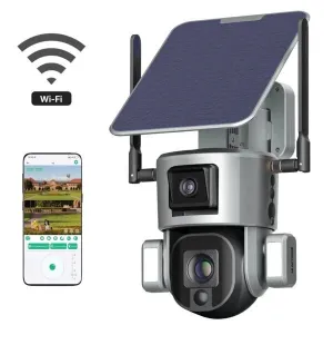 Num'axes CAM1073 Solar-Powered Surveillance Camera
