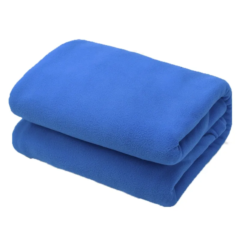 Portable Ultra-light Polar Fleece Sleeping Bag Outdoor Camping  Tent Bed Travel Warm Sleeping Bag