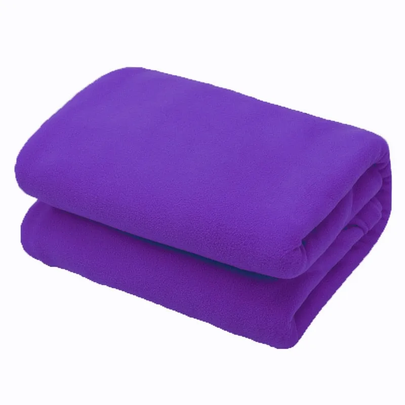 Portable Ultra-light Polar Fleece Sleeping Bag Outdoor Camping  Tent Bed Travel Warm Sleeping Bag